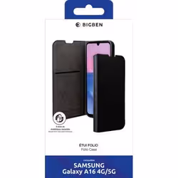 BIG BEN FOLIOGA16 custodia per cellulare 17 cm (6.7") Custodia a libro Nero - Vista aggiuntiva 2
