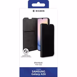 BIG BEN FOLIOGA26 custodia per cellulare 17 cm (6.7") Custodia a libro Nero - Vista aggiuntiva 2
