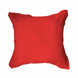 Housse De Rêve Pomme D’amour, Rosso, Cotone, 75 x 75 cm, 1 pz