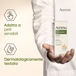Aveeno Daily Moisturising Crema Idratante Pelle Secca 100ml - Vista aggiuntiva 4