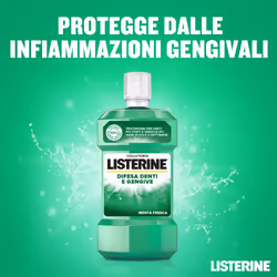 Listerine Collutorio Menta Fresca Difesa Denti e Gengive 250 ml
