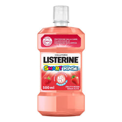 Listerine Collutorio Smart Rinse Bambini 6 Anni in Su Protezione Carie 500 ml