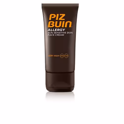 Piz Buin Allergy, Crema per la protezione solare, Viso, Tubo, Idratante, Protezione, Pelle sensibile, 50 ml