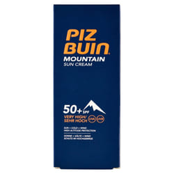 Piz Buin Mountain Cream SPF50+ Crema Solare Viso e Corpo 50ml