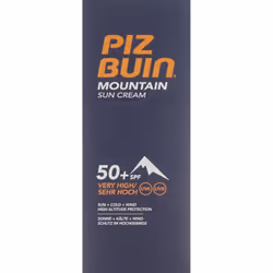 Piz Buin Mountain Cream SPF50+ Crema Solare Viso e Corpo 50ml