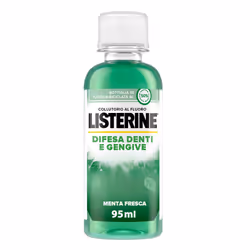 Listerine Difesa è un colluttorio per alito fresco che offre una protezione ottimale per denti e gengive e riduce il rischio  ...