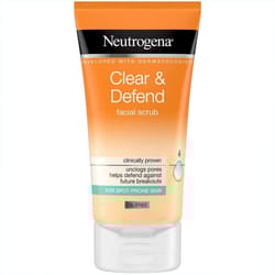 Neutrogena Clear & Defend Facial Scrub Scrub detergente Donna 150 ml