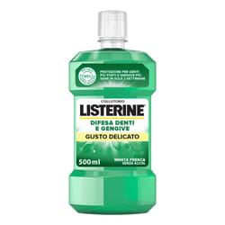 Listerine Difesa Denti & Gengive Collutorio Gusto Delicato 500ml