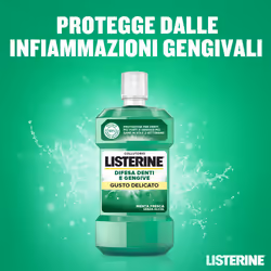 Listerine Difesa Denti & Gengive Collutorio Gusto Delicato 500ml