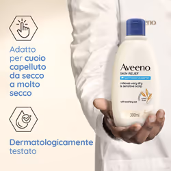 Aveeno Skin Relief Shampoo Lenitivo 300ml - Vista aggiuntiva 4