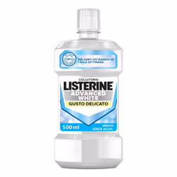 Listerine Advanced White è un colluttorio con azione sbiancante che riduce le macchie e previene la formazione di nuove. 

Fo ...