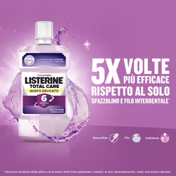 Listerine® Colluttorio Total Care Gusto Delicato 500 ml Collutorio