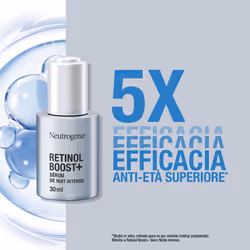 Neutrogena Cofanetto Antietà e Protezione Retinol Boost+ Siero Notte 30ml e Hydro Boost Fluido Idratante SPF50 15ml
