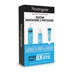 Neutrogena Cofanetto Routine Idratazione e Protezione Hydro Boost Idratante 3 Pezzi