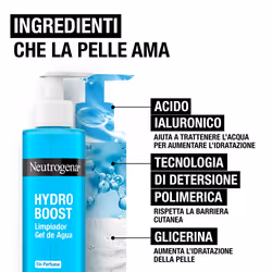 Neutrogena Cofanetto Routine Idratazione e Protezione Hydro Boost Idratante 3 Pezzi