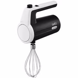 Simeo BMN550, Sbattitore manuale, Nero, Bianco, Miscelatura, 1050 Giri/min, Nero, Bianco, Plastica