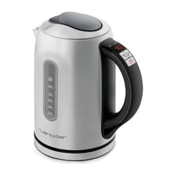 Riviera&bar - bollitore senza fili 1,5 l 2200 w acciaio inox/nero - BBT460