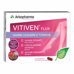 Vitiven Flux  Integratore per la Circolazione Venosa 30 Capsule