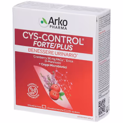 Cys Control Forte Probiotici Integratore per Vie Urinarie 15 Bustine