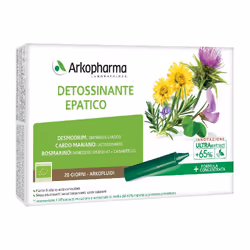 Arkofluidi Ultra Suoni Detossinante Epatico è un integratore alimentare 100% vegetale che supporta la detossinazione epatica. ...