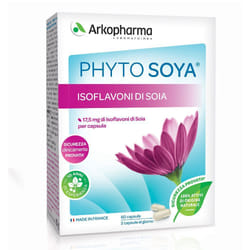 Phytosoya 17,5mg Integratore per la Menopausa 60 Capsule