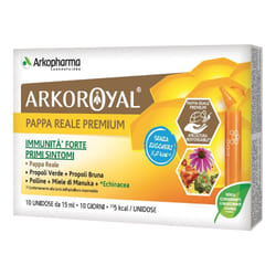 Akroroyal Immunità Forte con Pappa Reale e Propoli 10 Flaconcini