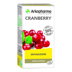 Arkocapsule Cranberry Integratore per Vie Urinarie e Cistite 45 Capsule