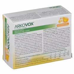 Arkovox Caramelle per la Gola Gusto Miele e Limone 24 Caramelle - Vista aggiuntiva 4
