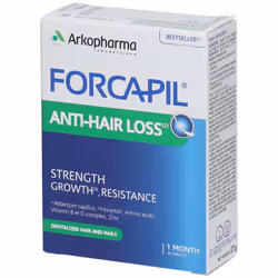 Forcapil Anti Caduta Integratore per Capelli 30 Compresse - Vista aggiuntiva 4
