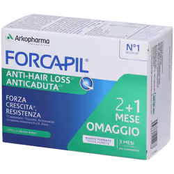 Forcapil Pack Integratore Anticaduta 3Pz 90 Compresse - Vista aggiuntiva 4