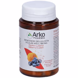 Arkocapsule Mirtillo + Luteina Integratore per Benessere degli Occhi 45 Capsule