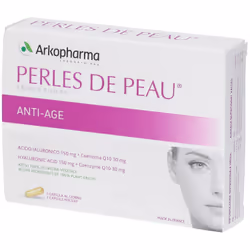 Perles De Peau Anti Età Integratore con Acido Ialuronico 30 Capsule