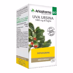 Arkocapsule Uva Ursina Bio Integratore per Benessere Vie Urinarie 45 Capsule