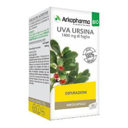 Arkocapsule Uva Ursina Bio Integratore per Benessere Vie Urinarie 45 Capsule