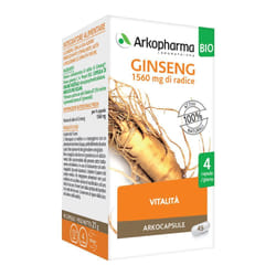Arkocapsule Gingeng Integratore per Difese Immunitarie 45 Capsule