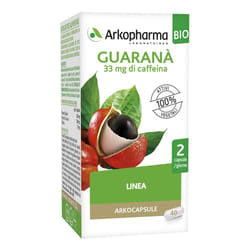 Arkocapsule Guaranà Bio Integratore Energetico e per Peso Corporeo 40 Capsule