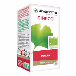 Arkocapsule Ginkgo Bio Integratore per Memoria e Circolazione 45 Capsule