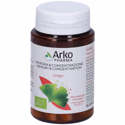 Arkocapsule Ginkgo Bio Integratore per Memoria e Circolazione 45 Capsule