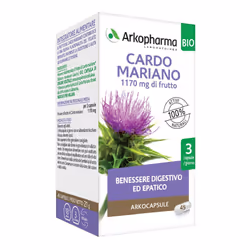 Arkocapsule Cardo Mariano Bio è un rimedio a base di cardo mariano utile per depurare il fegato dalle sostanze tossiche, graz ...