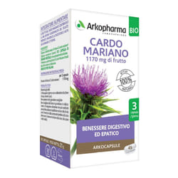 Arkocapsule Cardo Mariano Bio Integratore per il Fegato 45 Capsule