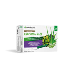 Arkofluidi Carciofo + Aloe Vera per Perdita di Peso e Depurazione 20 Flaconcini da 300ml