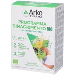 Arkofluidi Programma Dimagrimento Bio Concentrato 30 Giorni 30 Fiale