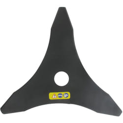 Greenstar - Lama a 3 denti - Adattabile per decespugliatore - Taglio da 255 mm, foro 25,4 mm e spessore 2,3 mm - Qualità superiore