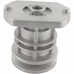 Mozzo lama adattabile per CASTELGARDEN - MAC GARDA - H: 68 mm, foro centrale: 25 mm, Profondità del pozzo: 43 mm. Sostituisce ...