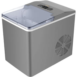 Macchina per il ghiaccio 1200w 12kg grigio - blue ice - hy-im2105-001 - Hyundai
