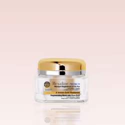 Rexaline X-treme Gold Radiance, Maschera detergente, Donna, Pelle matura, Anti-invecchiamento, Antirughe, Rassodante, Nutrien ...