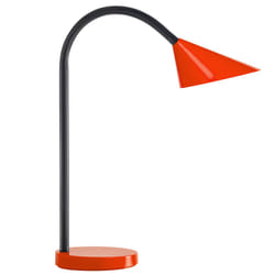 Unilux SOL lampada da tavolo LED Nero, Rosso