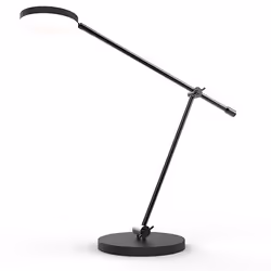 Unilux 400110128, Nero, Acciaio, Ufficio, 1 lampadina(e), 6,5 W, LED