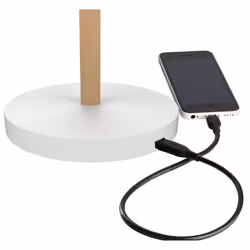 Unilux Vicky lampada da tavolo 11 W LED Faggio, Bianco - Vista aggiuntiva 4