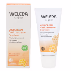 Weleda Cold Cream Crema Viso nutre e protegge efficacemente. Con cera d'api. Il migliore aiuto per proteggere e nutrire la pe ...